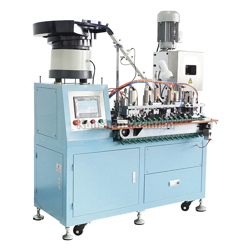 Loose Piece Terminals Crimping Machine With Vibration Plate Feeding YH-ZDP  - Yuanhan