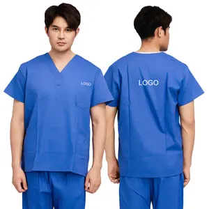 Wholesale Custom Medical Uniforms Workwear Men Women Doctor Nurse Medical Scrubs Sets