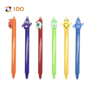 Cute Cartoon rainbow Bear Pikachu-shaped Gelpen Press-type Student Signature Pen Stationery
