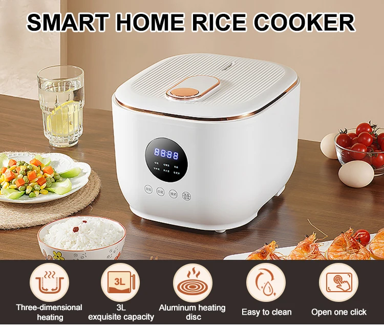 Smart Electric Rice Cooker Multi Function Cookers 3l Mini Rice Cooker