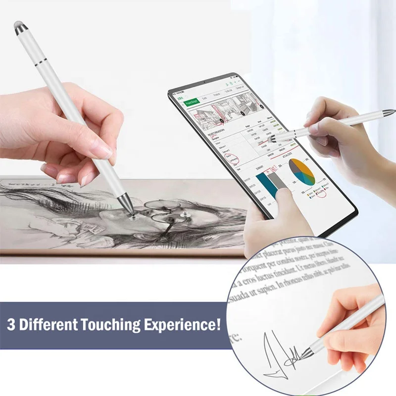 Cheap Universal Active Capacitive Drawing Pen for Smart Phones
