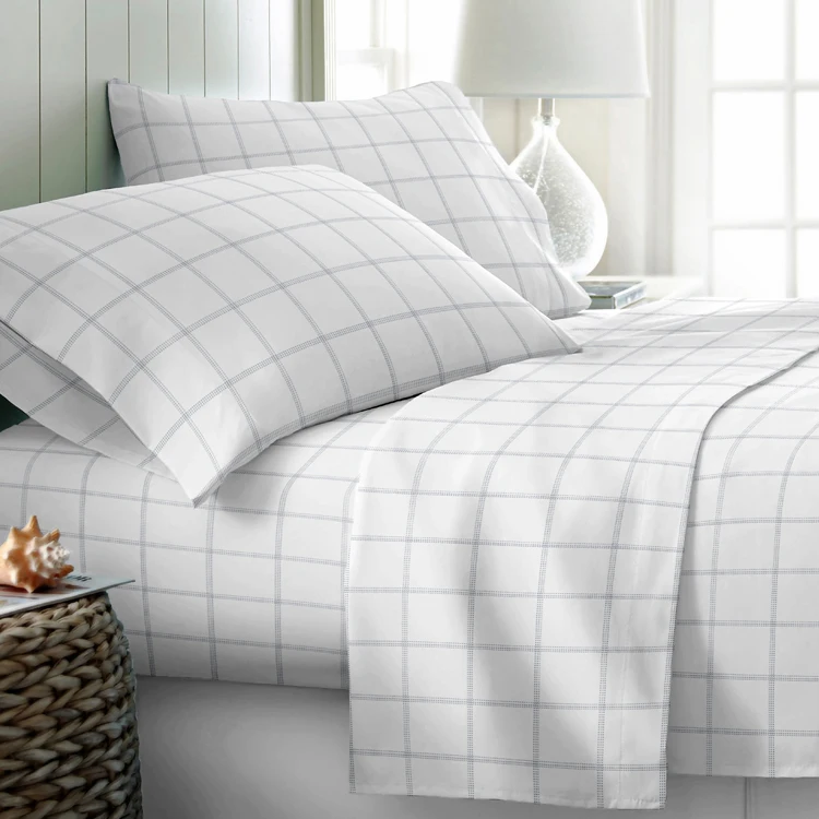 Twin Full Queen King Size Bad Sheets Set Luxury Microfiber Bedding Set