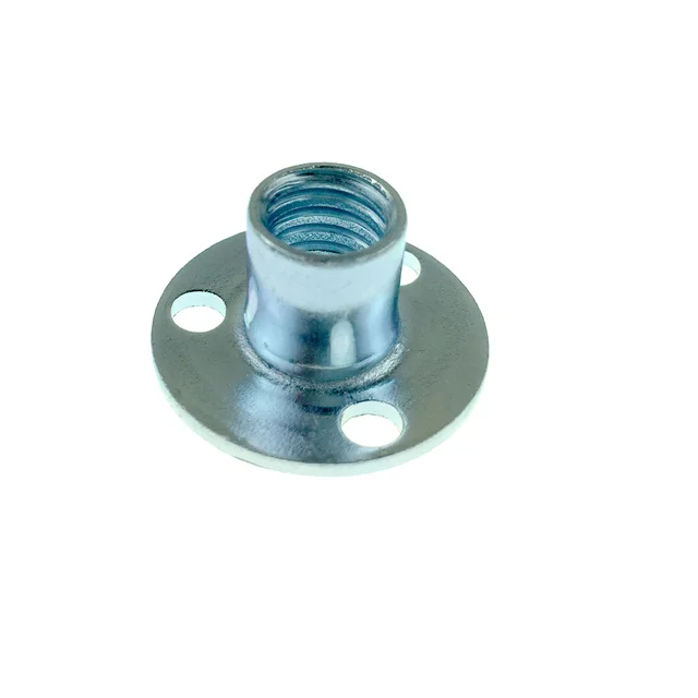 Zinc Plated Round Base T Nuts Stainless Steel M6 M8 M10 Aluminum t Nut High Strength Carbon Steel T Weld Nut