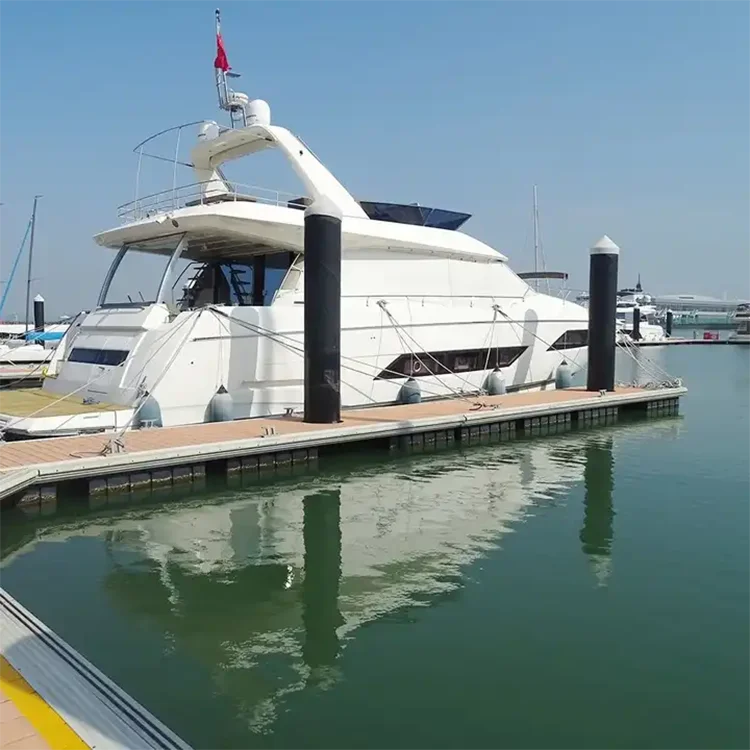 Strong Aluminum Frame Floating Platform Marine Waterfront Jetty Tourist Aluminum Dock Pier for Sale