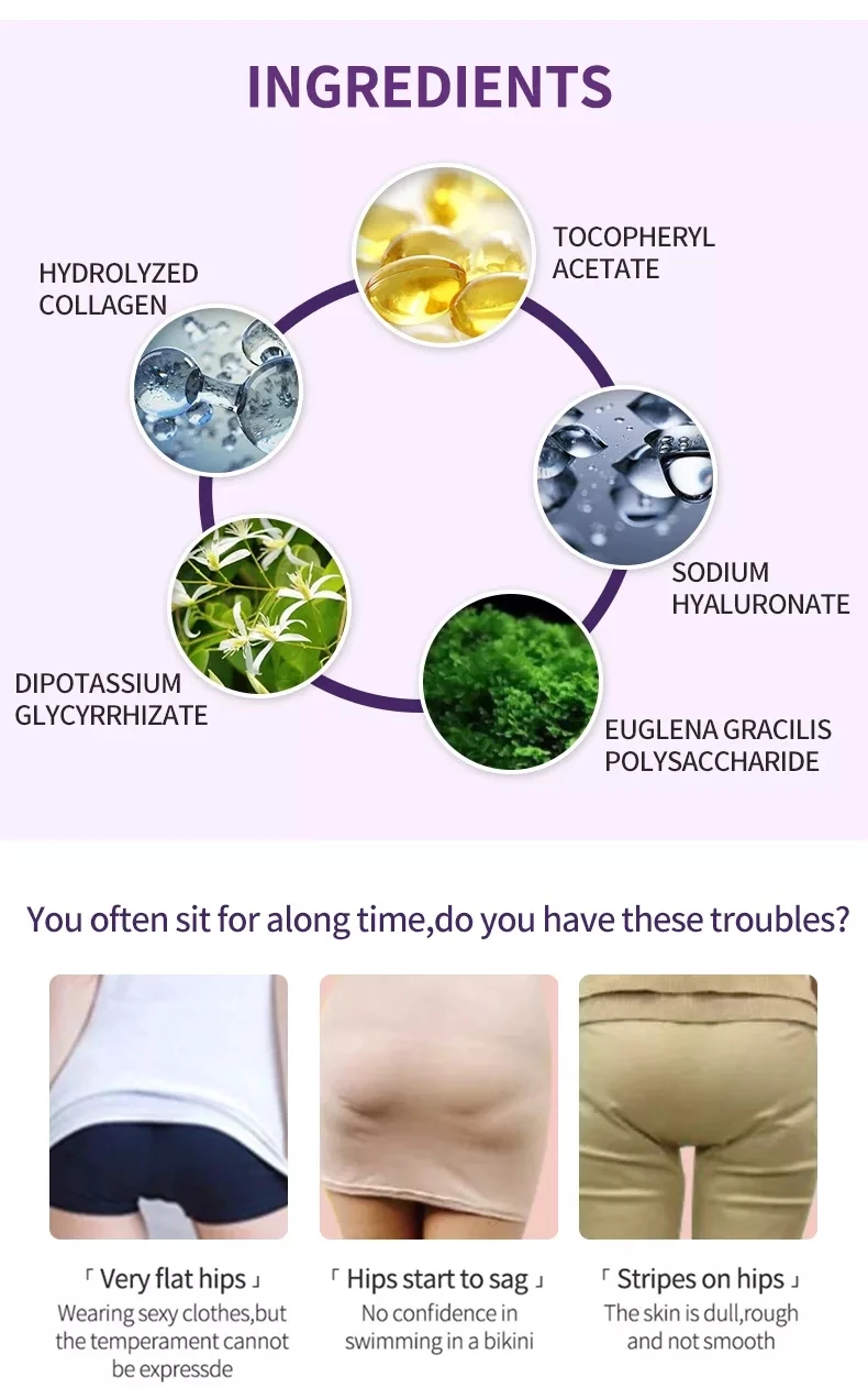 Body Care Products Massage Cream Body Hip Buttock Enlargement Hip