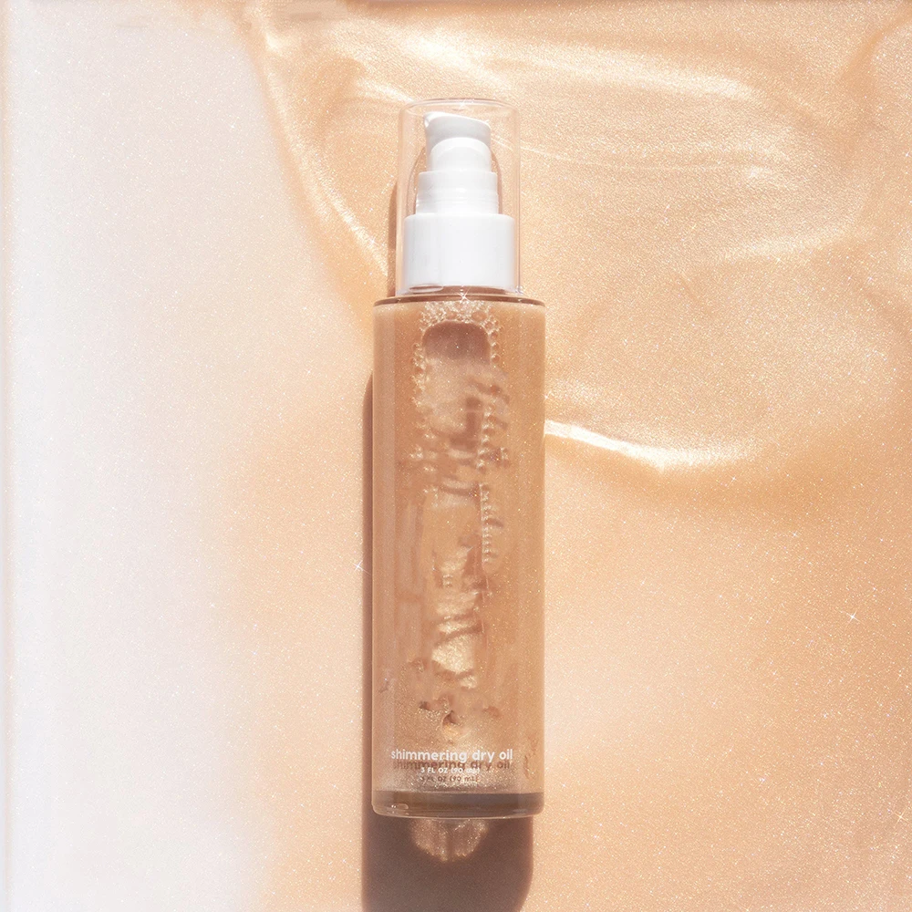 Bliw Private Label Body Shimmer Oil Organic Shimmer Highlighter