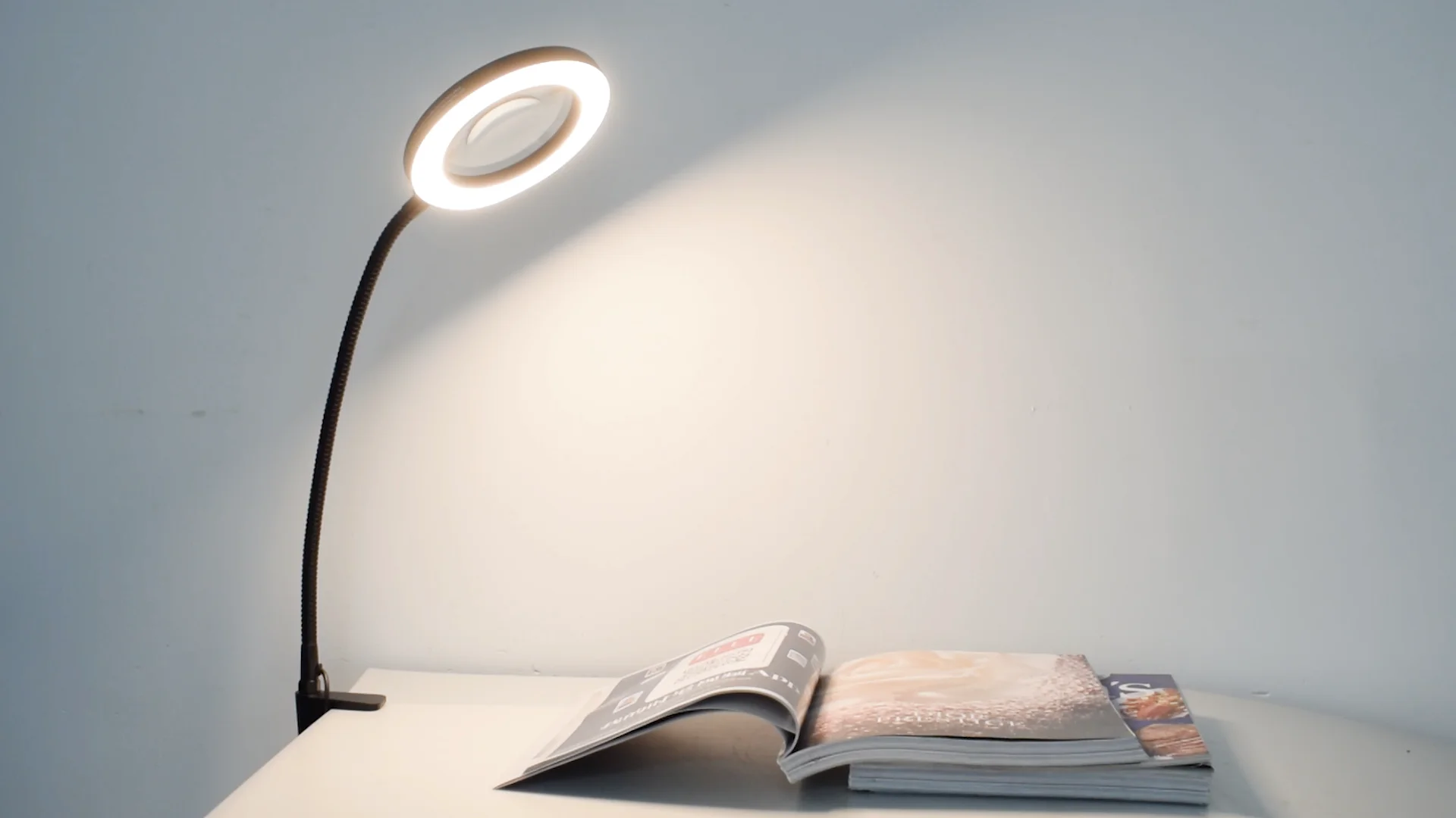 reading lamp high definition glass eye protection clamp clip