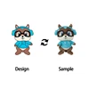 Animal de peluche personalizado