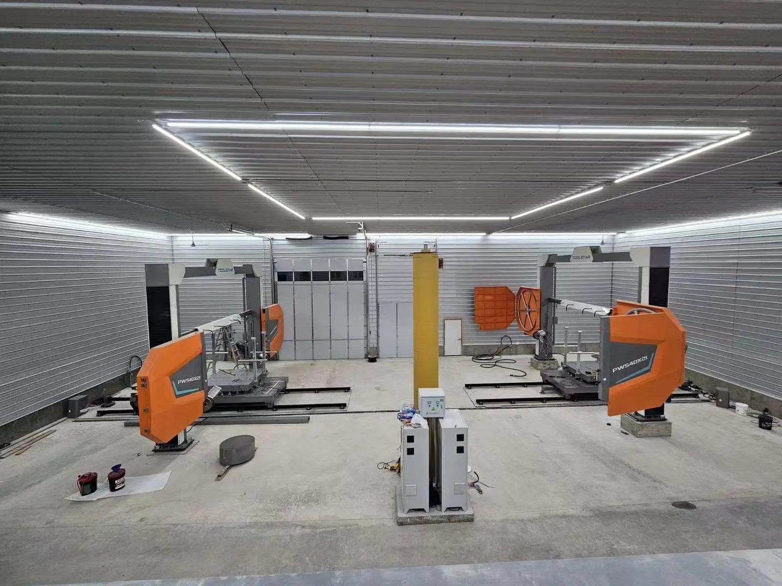 Toolstar Customized Stone Cutting Shaping Squaring and Profiling Diamond Mono Wire Saw Machine