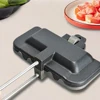 Double-sided sandwich maker