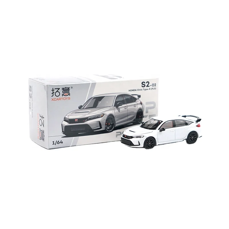 XCARTOYS Poprace 1:64 Civic Type-R Diecast Car Model - Collectible