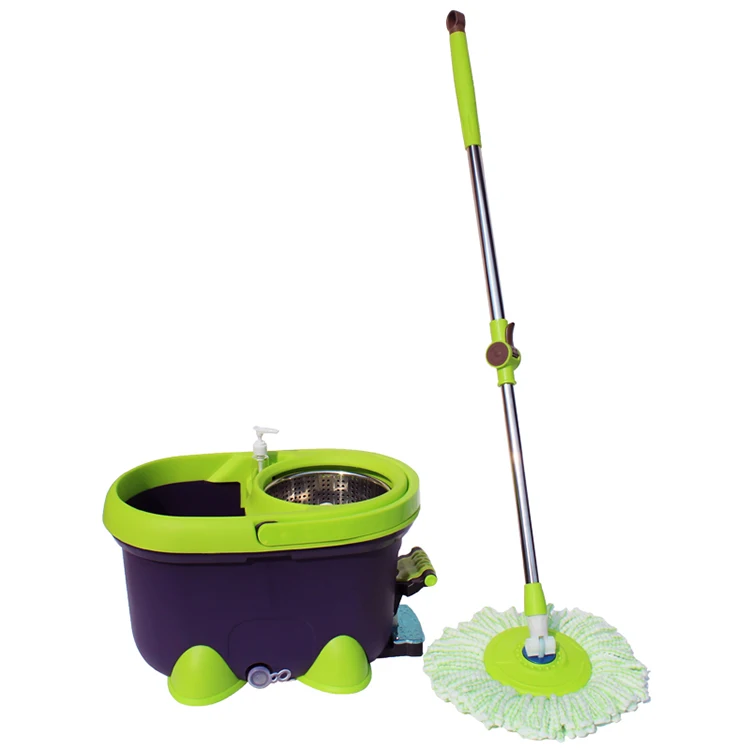 Хорошее качество 360 Волшебная Швабра для чистки пола с диспенсером