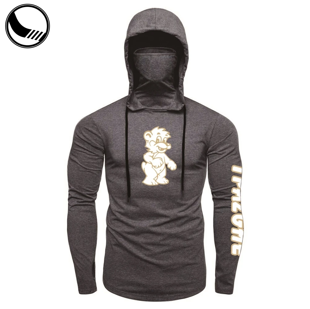 Bulk Winter Cheap Embroidery Custom Plain Anime Hoodie  With Neck Warmer  for Women