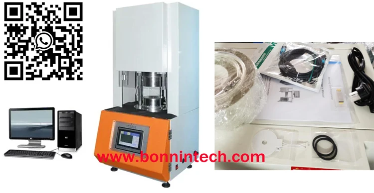 Astm D5289-95 Iso 6502 Automatic Rubber Testing Rheometer Laboratory ...