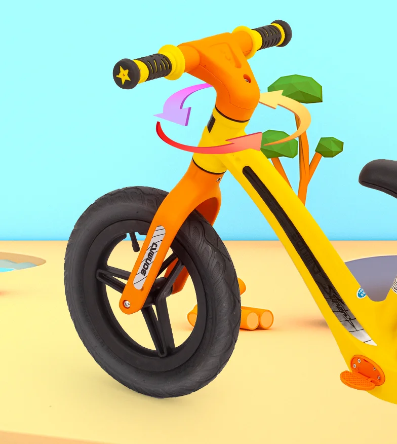 No Pedal Kid's Balance Bike For 3 Years Old Pushing Bike Nylon Pp