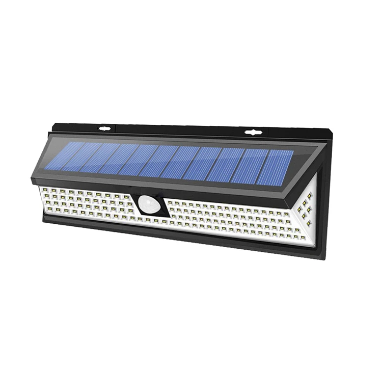 Уличный настенный светильник с пассивным инфракрасным датчиком движения, IP65, 24 светодиода, 44 Светодиода, 54 светодиода, 80 светодиодов, 118светодиодов, солнечный светильник с датчиком движения