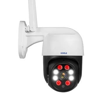 KERUI Tuya 3MP WIFI IP Camera Outdoor Waterproof Wireless CCTV Camera Motion Detection Two-way Talk Night Vision Alarm Camera