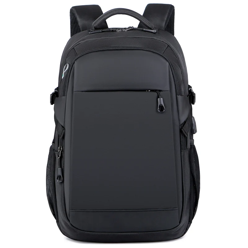 Remoid Factory 15.6 Inch Custom Logo Waterproof Oxford Pu Material Business Men Day Pack Bag Travel Laptop Backpack
