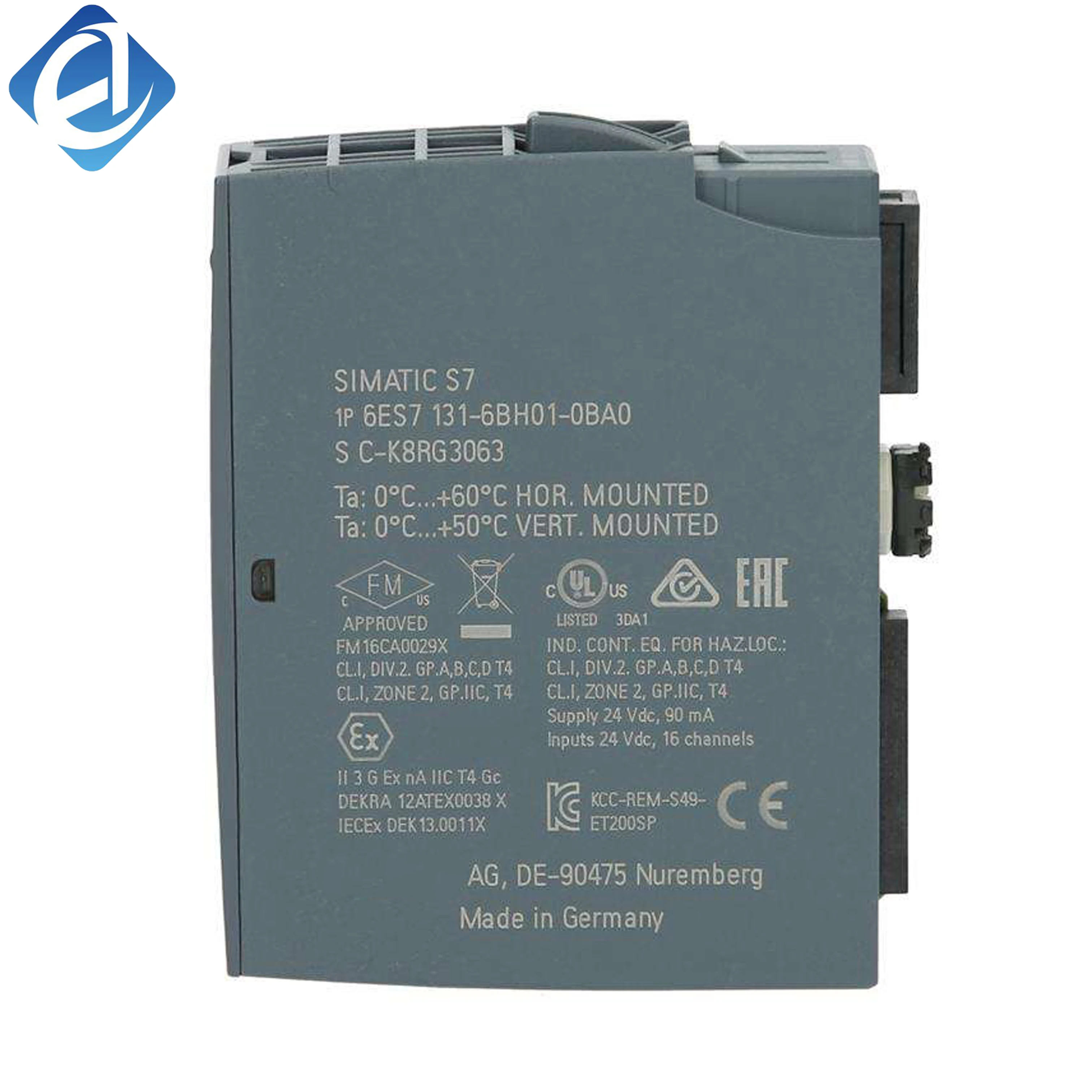 New Original 6ES7131-6BH01-0BA0 6ES7 131-6BH01-0BA0 ET200S PLC Module Stock in Warehouse