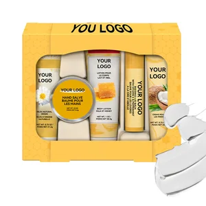 Skin Care Set with Witch Hazel Jojoba Oil Vitamin C Honey Centella & Moisturizing Anti-Aging Brightening Hydrating Facial Kit