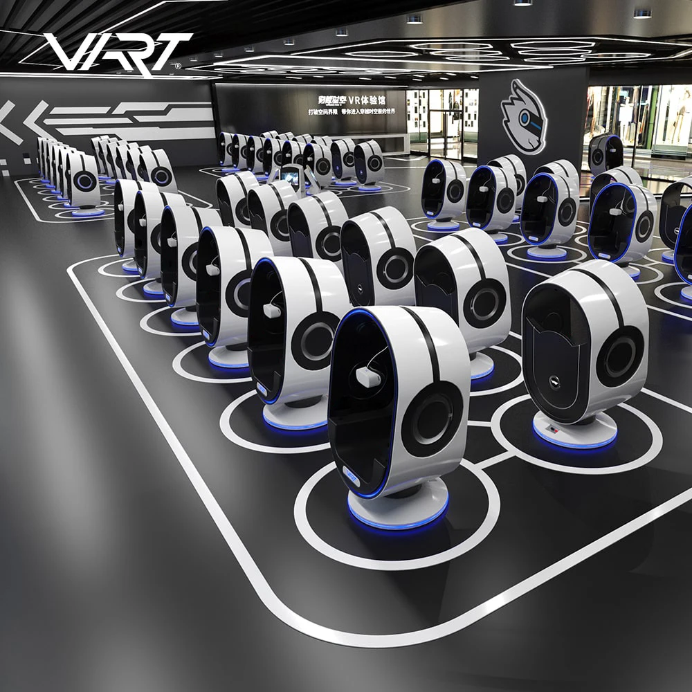 2022 VART New Arrival Products 1 Seat Egg VR Self Service Virtual Reality Chair 9D Egg VR Cinema