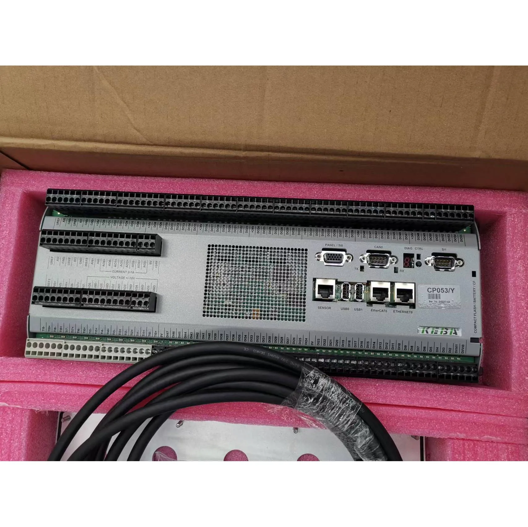 Injection Molding Machine Controller PLC Original KEBA CP053/Y 12 Inches Panel KEBA I2980