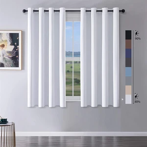 Luxury European Style 100% Polyester Decorative Custom Hotel Blackout Curtain