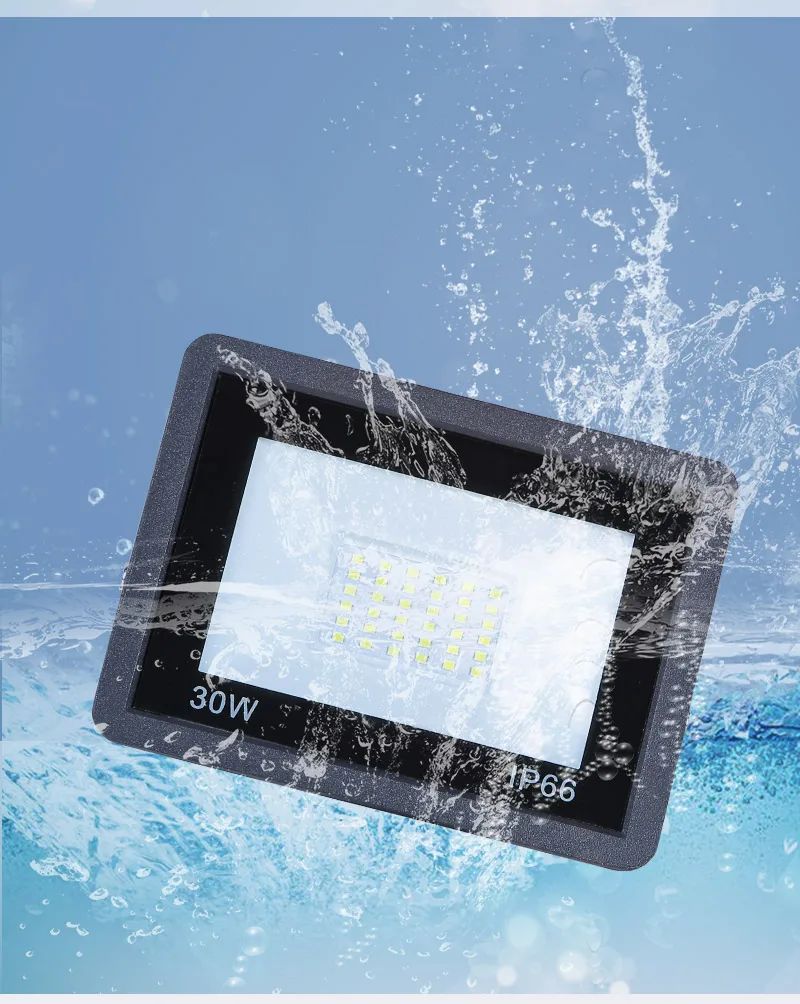 Светодиодный прожектор 10 Вт 20 30 50 100 уличный водонепроницаемый фонарь