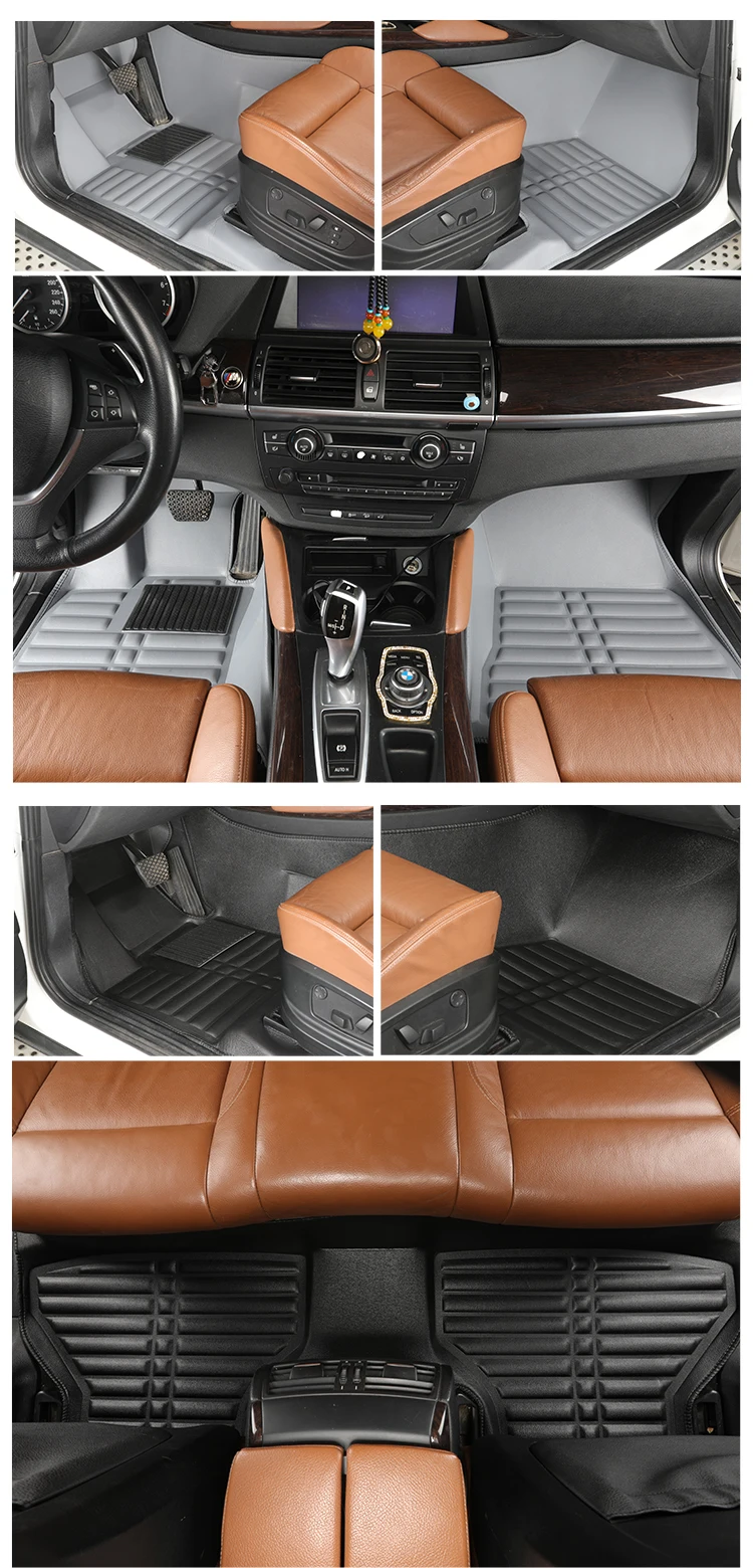 5D hot selling high quality automobile mat driving on the right easy and simple to handle 5d car mats pvc car mat