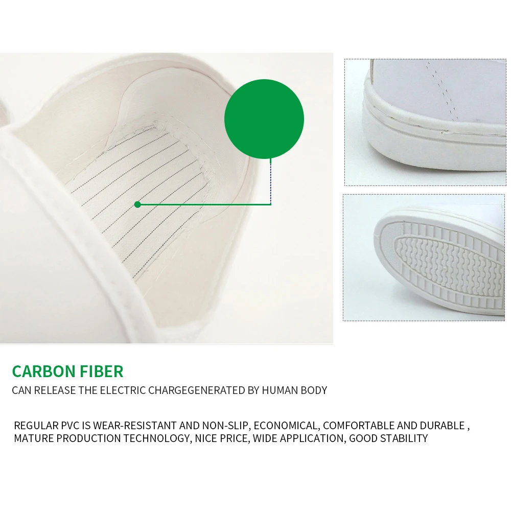 Antistatic Clean Room Breathable Mesh Esd Safety Shoes Dustfree