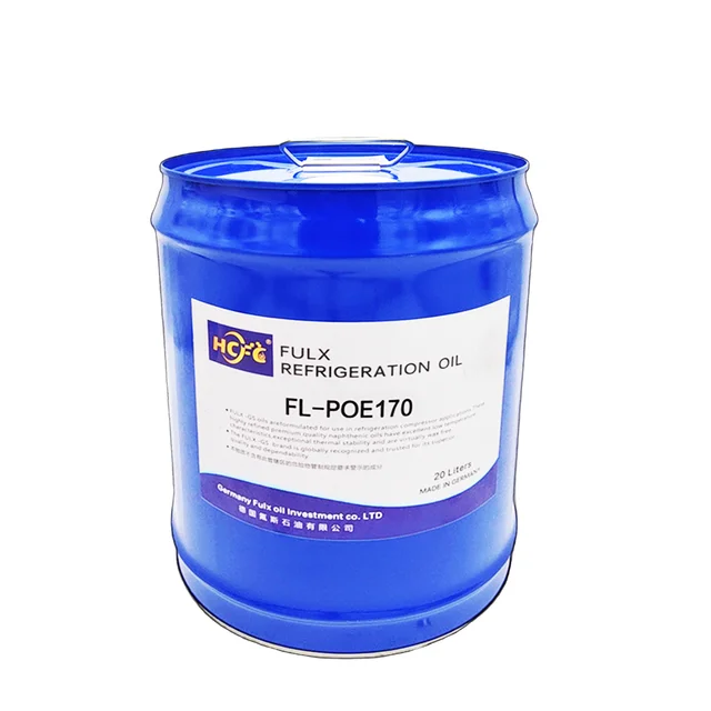 HCFC FL POE170 20L series Full synthetic series Polyol ester oil of freezer oils for Refrigerating unit