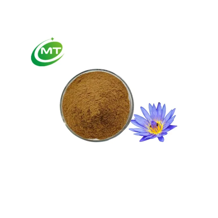 Free Sample Nymphaea Caerulea Extract 101 Blue Egyptian Lotus/ Blue
