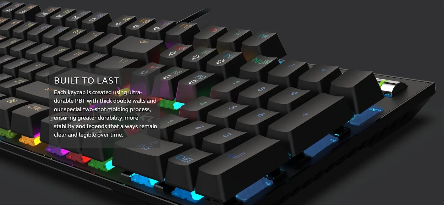 Gx9100 Latest Wired Professional Mechanical Gaming Keyboard With Rgb ...