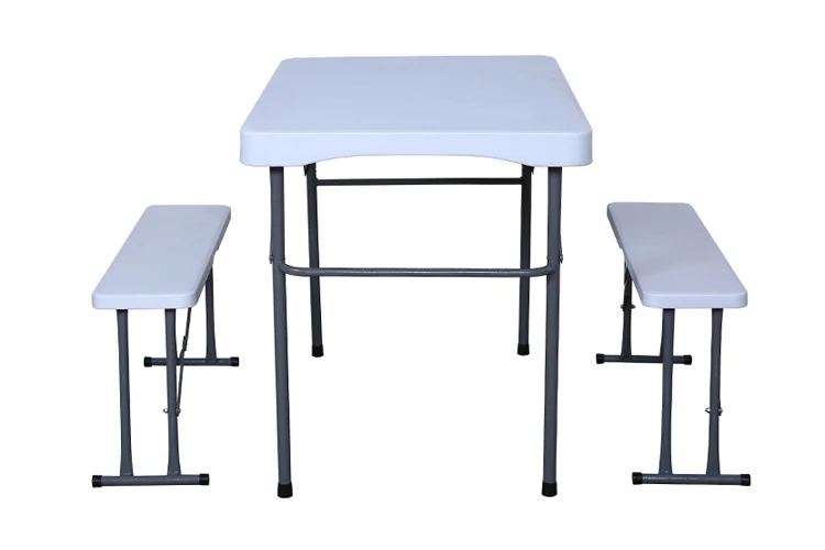 Tuoye Picnic Set Folding Tables and Chairs Plastic Table Chair Portable Folding Table Chair Set