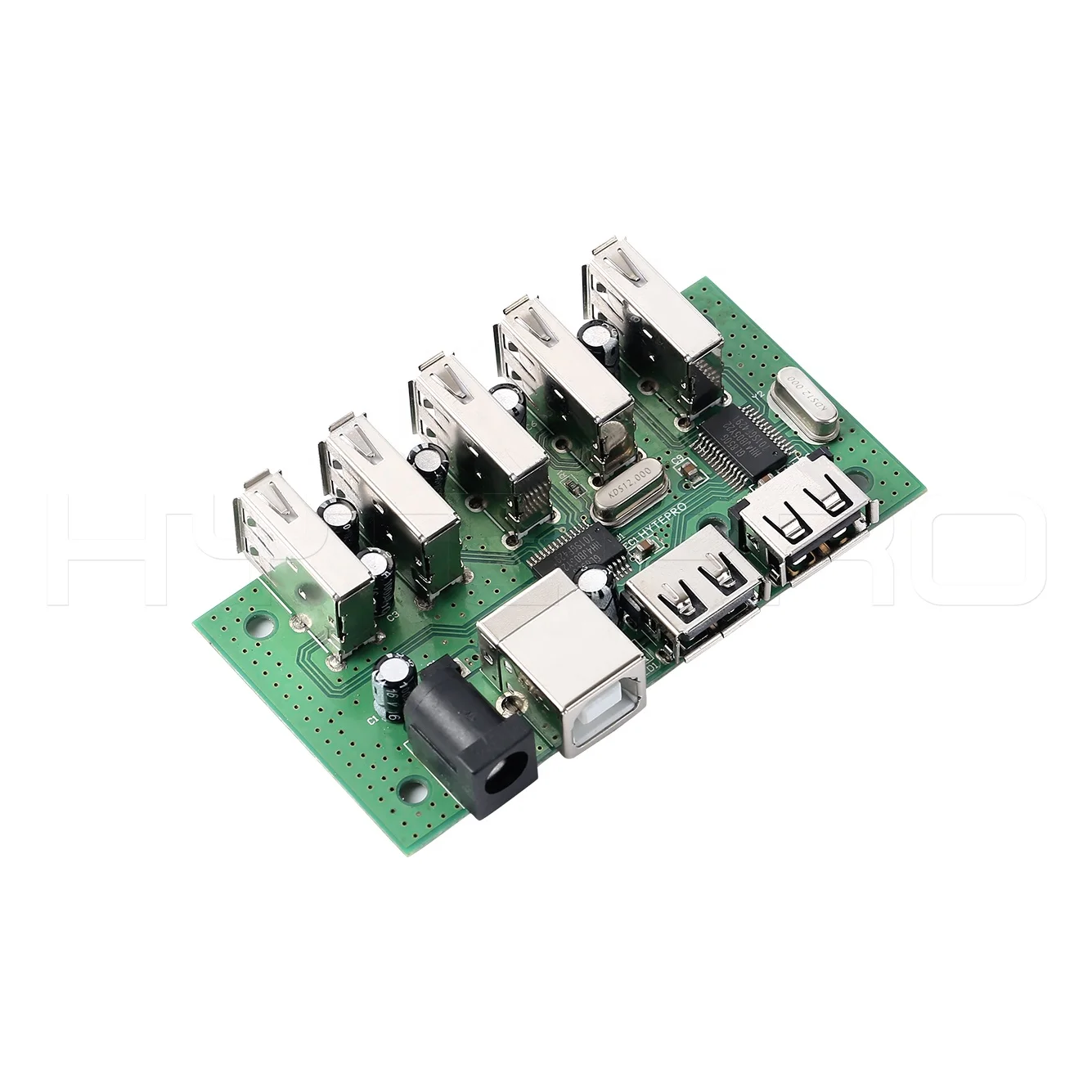 HytePro Compact Design 7 Port Usb 2.0 Hub 5v Usb Charger Electric Circuit Board