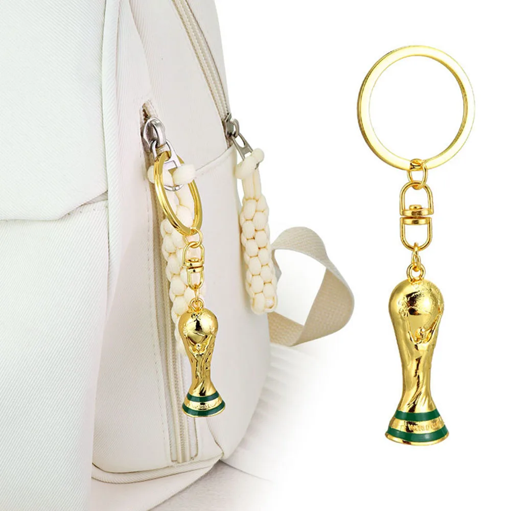 2026 FootballWorld Football Pendant Custom Top Five Leagues Carabiner Keychain Fashion Cartoon Fan Support Souvenir Gift