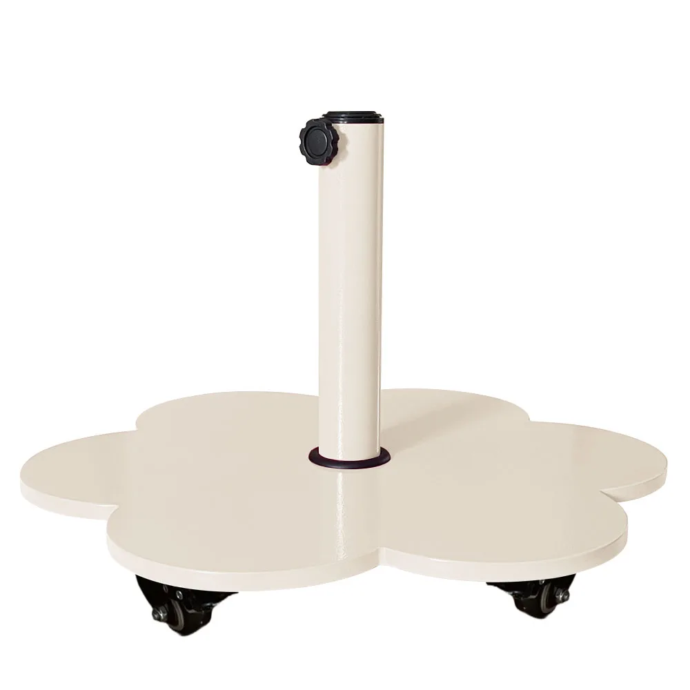 Modern Outdoor Garden Beach Umbrella Base Iron Steel 25kg Waterproof for Courtyard Furniture supplier