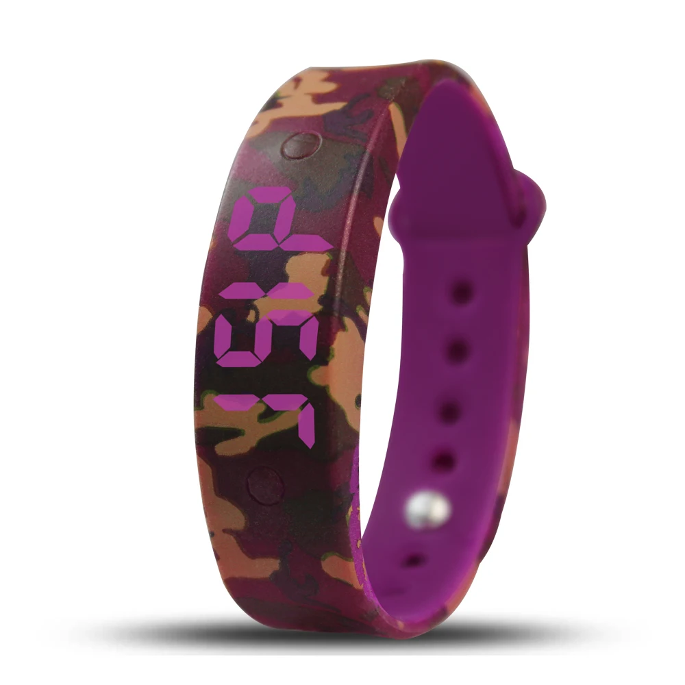 15 Alarm Pill Alert Vibrating Alarm Watch Waterproof Smart Led Digital Sport Watch with Stop Watch