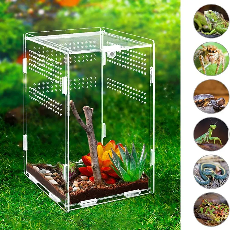 Spider Panel Box High Clarity Transparent Acrylic Luxury Modern Minimalist Polished ...