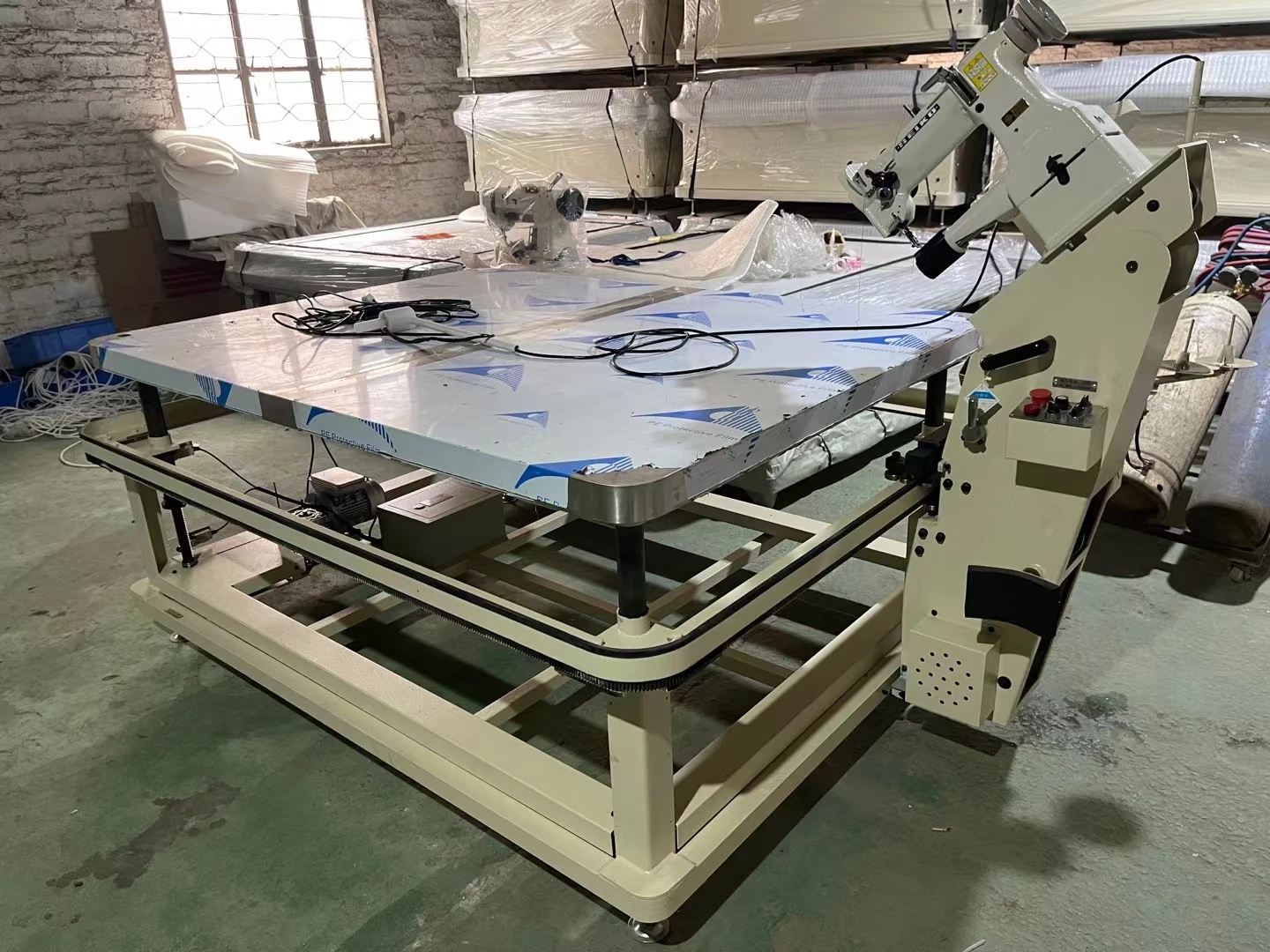 Furniture Making Machines Spring Mattress Edge Sewing Machine Border Tape Side Banding Carpet Binding & Sealing Edge Trimmer