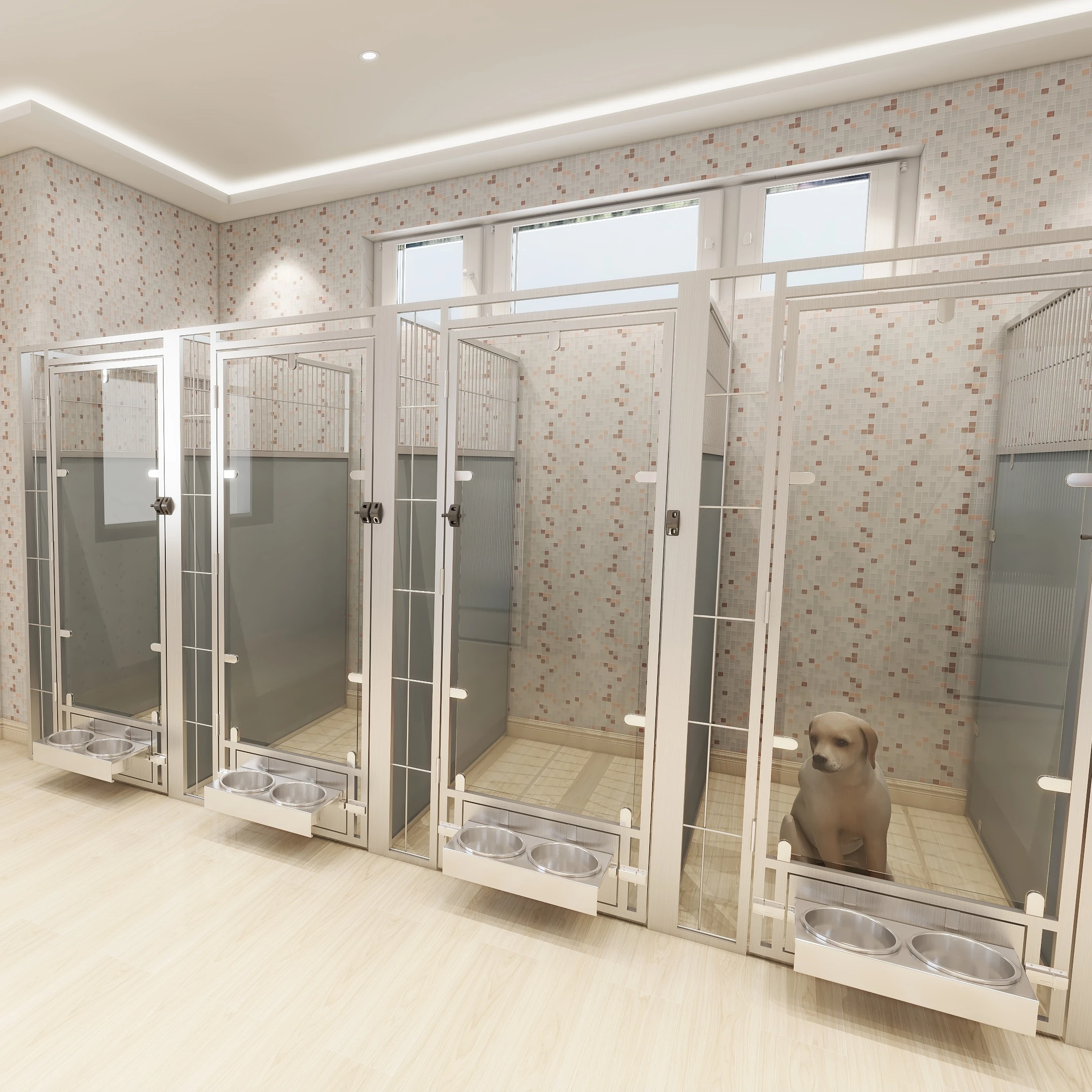 Grooming Salon Fairway Boarding Kennels ProSelect Modular Dog