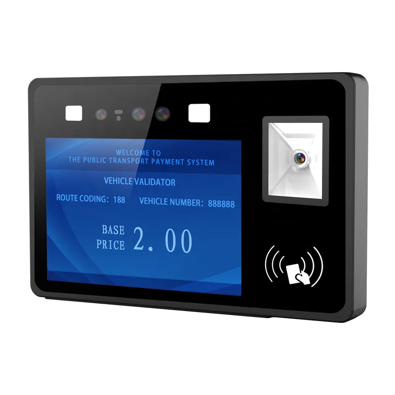 BOZZ Android Bus Ticketing Machine 8.2inch Touch Screen with NFC Bus Card Validator