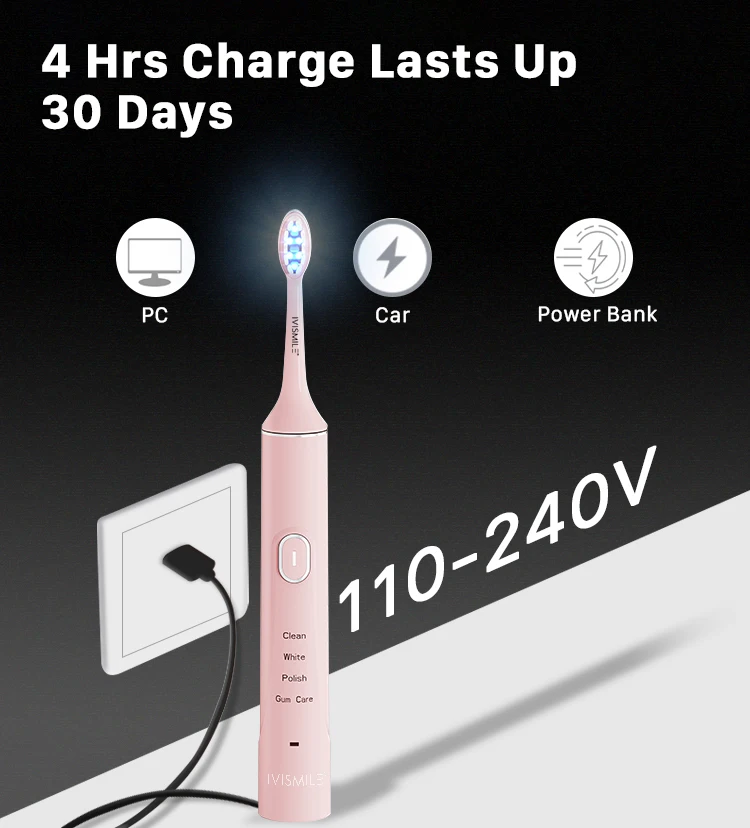 China Manufacturer OEM ODM High Quality Electric LED Toothbrush For Home