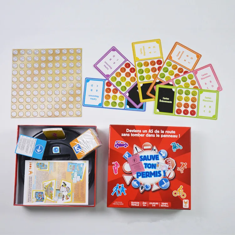 Новые продукты, детская настольная игра с принтом на заказ, ролевая игра, OEM, изготовление персональных рисков, бумажная печать, коробка для настольных игр