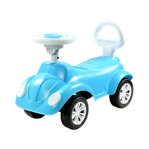 JY-Z11 4-Wheel Plastic Scooter Kids Ride-on Car Sliding Toy for 2-4 Years Foot to Floor Toy