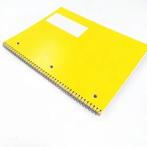 Wholesale Custom Pages Exercise Book Custom Logo Notebook Single Spiral Notebook