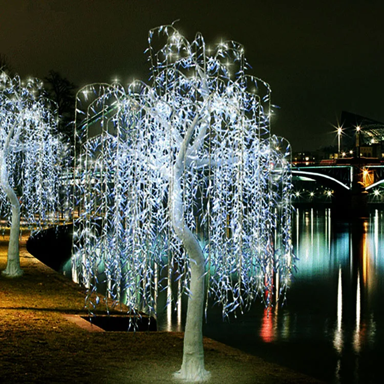 Led Lighted Willow Christmas Tree for Wedding Decoration