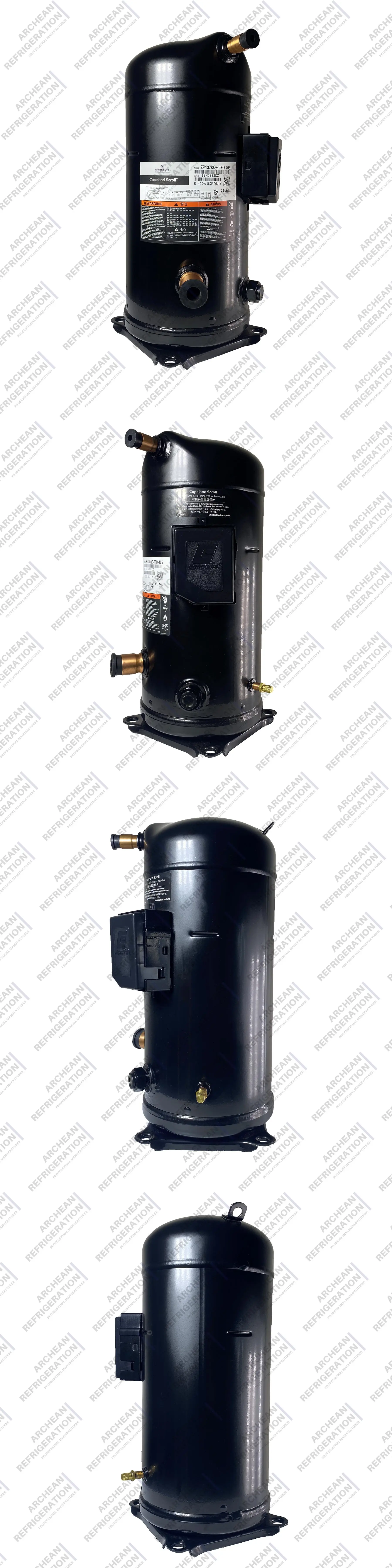 Zr Scroll Copeland Compressor Chiller Spare Parts Zr190kcetfd425 Deep