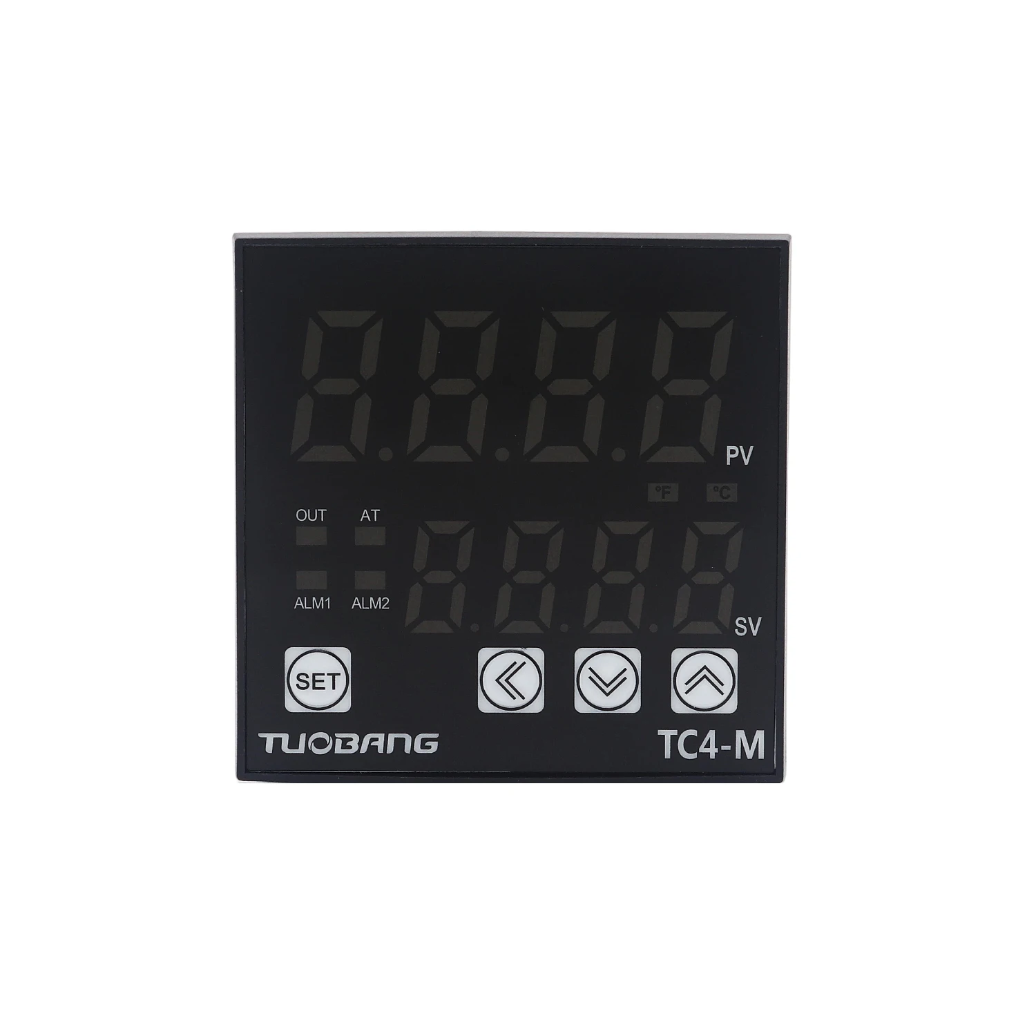 Digital Temperature Controller TC4M PID Thermostat Dual Display PV SV Relay/SSR Output Heating Cooling Temperature Regulator