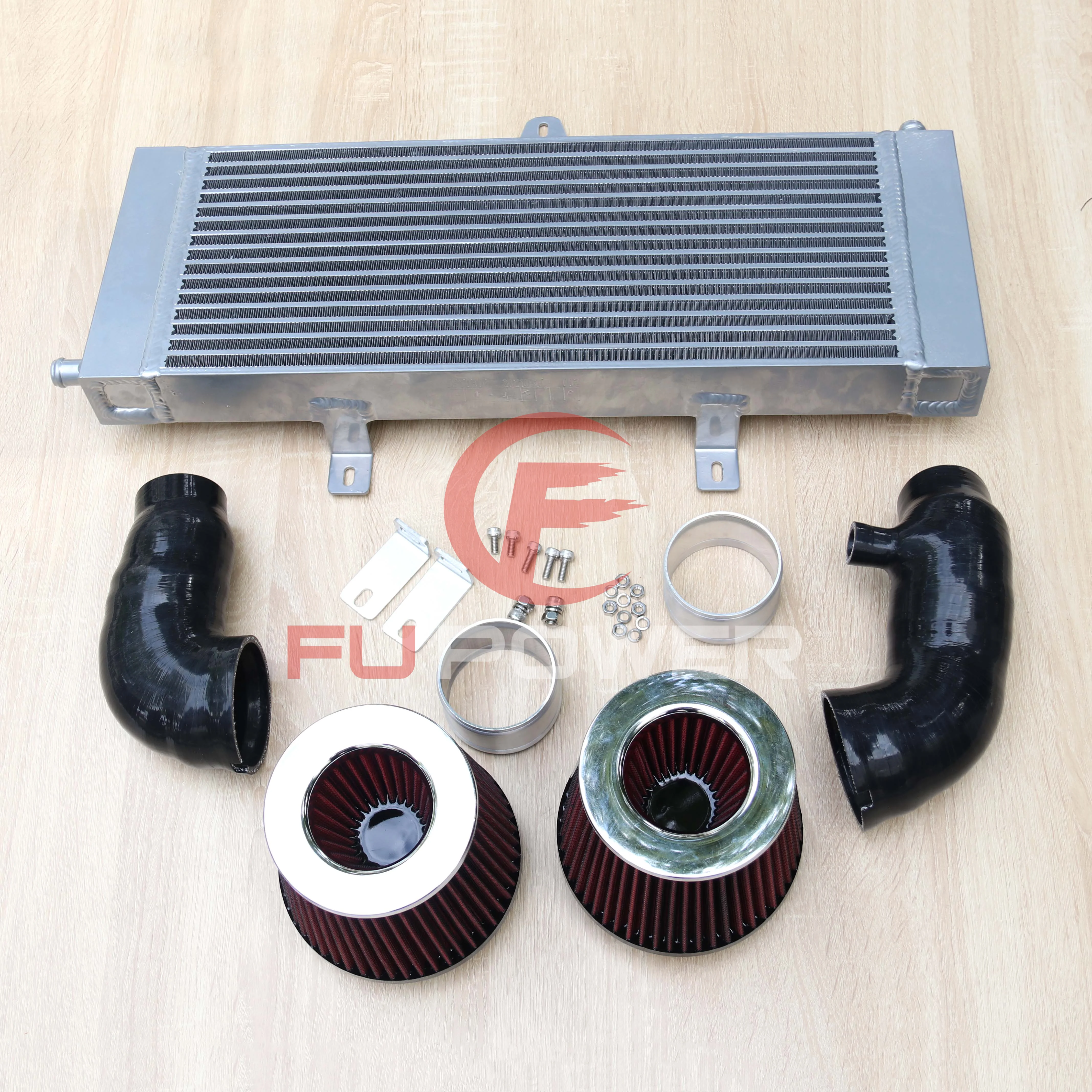 Aluminum Intercooler And Cold Air Intake Kit For Infiniti Q50 Q60 Vr30